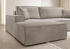 Selsey Ecksofa Farese Ottomane links Cordbezug Beige