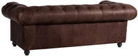 Max Winzer Sofa 2,5-Sitzer Orleans - braun leather (2911-3000-9370001-F07)