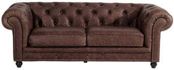 Max Winzer Sofa 2,5-Sitzer Orleans - braun leather (2911-3000-9370001-F07)