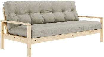 Karup Design KNOB Schlafsofa clear/linen 205x95x79 cm / 190x130x40 cm