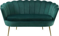 SalesFever 2-Sitzer "Clam Komfort-Duo-Sitz" Muscheldesign-Breite 136 cm: Pure