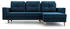Möblo Ecksofa Carl 232x137x84 cm marineblau