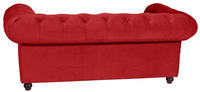 Max Winzer Orleans Sofa 2-Sitzer rot 196x100x77 cm