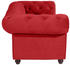 Max Winzer Orleans Sofa 2-Sitzer rot 196x100x77 cm