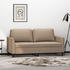 vidaXL 2-Sitzer-Sofa Cappuccino-Braun 140 cm Kunstleder (359337)