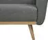 SalesFever 3-Sitzer Schlafsofa 212x85x79 cm grau