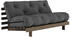 Karup Design ROOTS Schlafsofa carob/dark grey 160x105x85 cm / 206x160x20 cm