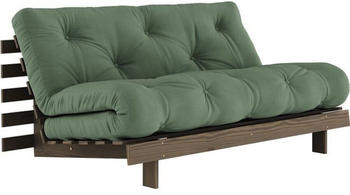 Karup Design ROOTS Schlafsofa carob/olive green 160x105x85 cm / 206x160x20 cm