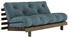 Karup Design ROOTS Schlafsofa carob/petrol blue 160x105x85 cm / 206x160x20 cm