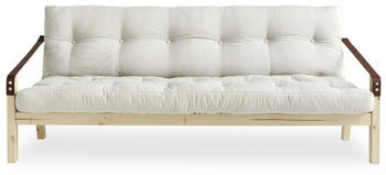 Karup Design POETRY Schlafsofa clear/natural 204x90x43 cm / 204x130x13 cm