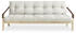 Karup Design POETRY Schlafsofa clear/natural 204x90x43 cm / 204x130x13 cm