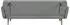 SalesFever 3-Sitzer Schlafsofa 212x85x79 cm hellgrau