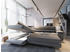masseno Ecksofa SELVA L-Form 275x202x90 cm Dunkelgrün (Monolith 47)