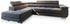 masseno Ecksofa SELVA L-Form 275x202x90 cm Grau (Monolith 85)