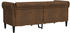 vidaXL Chesterfield Couch 2 Sitters brown