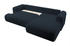 Selsey Ovo L-Form Sofa Boucle-Bezug rechts dunkelblau