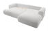 Selsey Ovo L-Form Sofa Boucle-Bezug rechts Grau