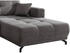 Mid.you Wohnlandschaft Restato Cord 246x177 cm links grau