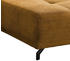Mid.you Wohnlandschaft Restato Cord 246x177 cm links gold