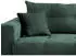 Mid.you Wohnlandschaft Restato Cord 246x177 cm links Dunkelgrün