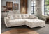 Mid.you Wohnlandschaft Restato Cord 246x177 cm links beige