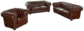 Max Winzer Norwin Sofa 3-Sitzer braun 200x98x74 cm