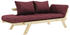 Karup Design BEBOP Schlafsofa clear/bordeaux 174x80x80 cm / 206x80x42 cm