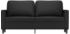 vidaXL 2-Sitzer-Sofa Schwarz 140 cm Kunstleder (359333)