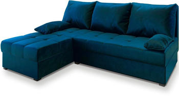 masseno RITA 200x140x83 cm L-Form dunkelblau
