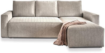 masseno Ecksofa POTARO L-Form 232cm beige