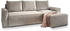 masseno Ecksofa POTARO L-Form 232cm beige