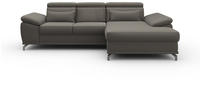 sit&more Ecksofa "Cabrio L-Form, B: 295 cm, mit Sitztiefen-, Arm- &