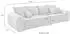 Jockenhöfer XXL Moldau Luxus-Microfaser 306x83x134 cm grau