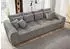 Jockenhöfer XXL Moldau Luxus-Microfaser 306x83x134 cm grau