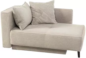 Jockenh&ouml;fer Gruppe Recamiere Rex 155x95 cm grau/beige