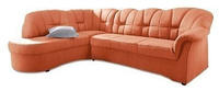 DOMO collection Ecksofa "Papenburg, zeitlose R&uuml;ckensteppung, elegante Armlehne,