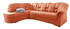 Domo Polstermöbel Ecksofa Papenburg 235x142cm terrakotta
