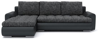 Adams Group TOKIO VI 230x155 cm Links dunkelgrau/schwarz (Lawa 17 + 11)