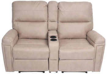 Mendler HWC-K17 2er Kinosessel Stoff beige