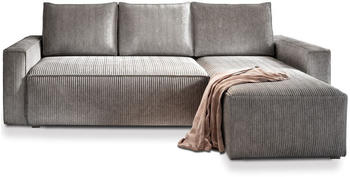 masseno Ecksofa POTARO L-Form 232cm hellgrau (POSO 55)