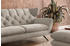 Kawola 2,5-Sitzer Velvet Cord CHARME steingrau