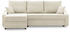 Adams Group Ecksofa DORMA L-förmig mit schlaffunktion POSO 140 Sand