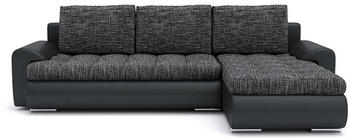 Adams Group TOKIO VI 230x155 cm Rechts dunkelgrau/schwarz (Lawa 17 + 11)