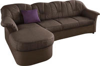 DOMO collection Ecksofa "FLORES Schlafsofa, 233x142x86 cm, L-Form" whlw. mit