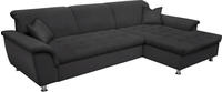 DOMO collection Ecksofa "FRANZI 278x170x81 cm, Steppung im Sitzbereich, L-Form"...