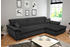 Domo Polstermöbel Ecksofa L-Form Franzi 278x162 cm rechts graphite-grau