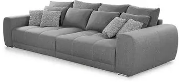 Jockenh&ouml;fer XXL Moldau Luxus-Microfaser 306x83x134 cm grau/hellgrau