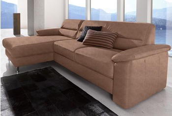 sit&more Ecksofa Ascara 251x165x85 cm links braun
