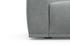Trendmanufaktur Ecksofa Braga 255x72x160 cm grau
