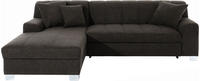 DOMO collection Ecksofa "TURAH 239x152 cm, inkl. Zierkissen, moderne Steppung"...